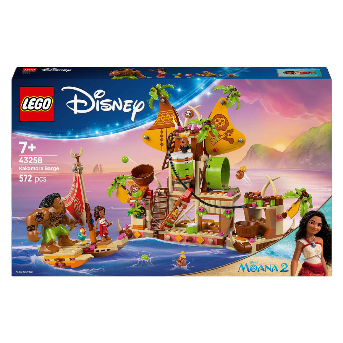 Lego disney vaiana 2 kakamora boot - 43258