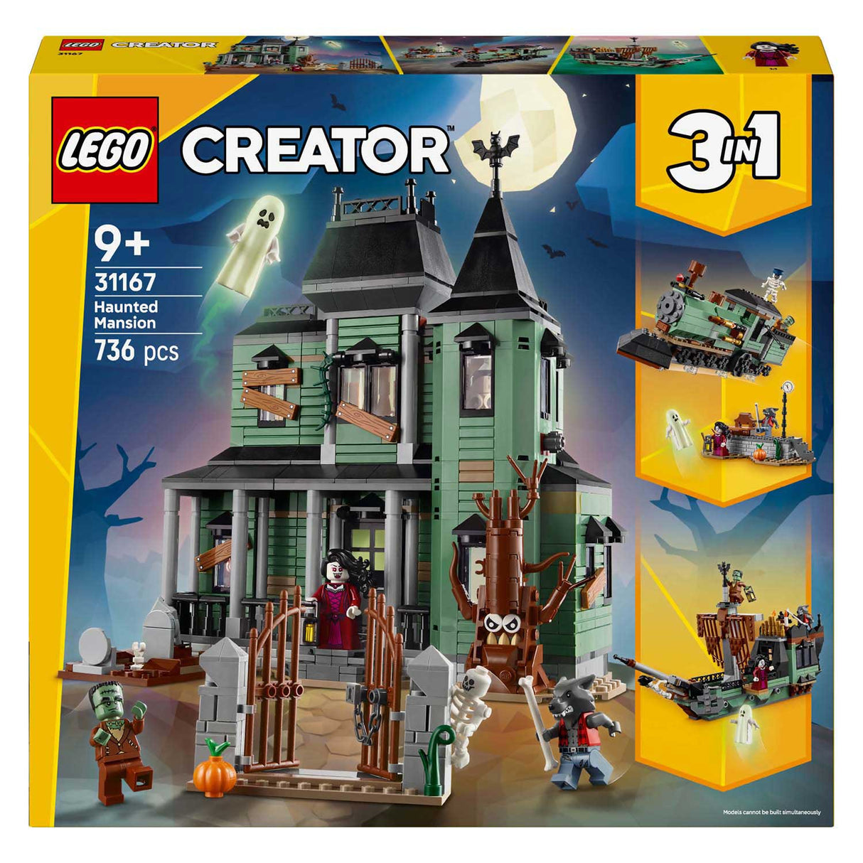 Lego ® creator 3in1 spookhuis - 31167