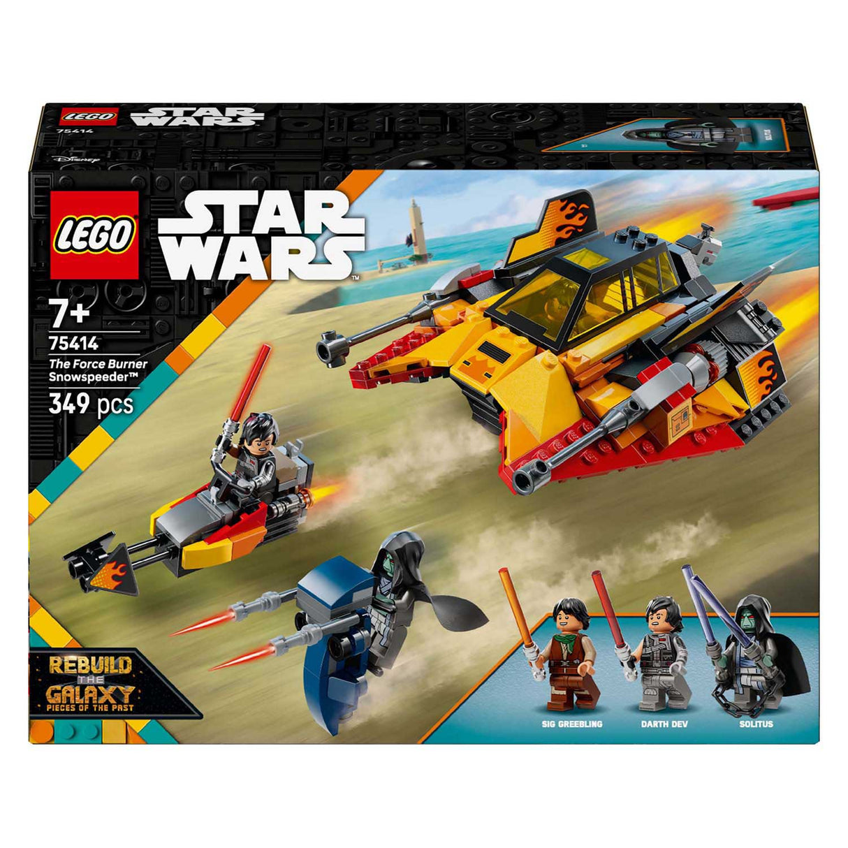 Lego ® star wars™ the force burner snowspeeder™ - 75414