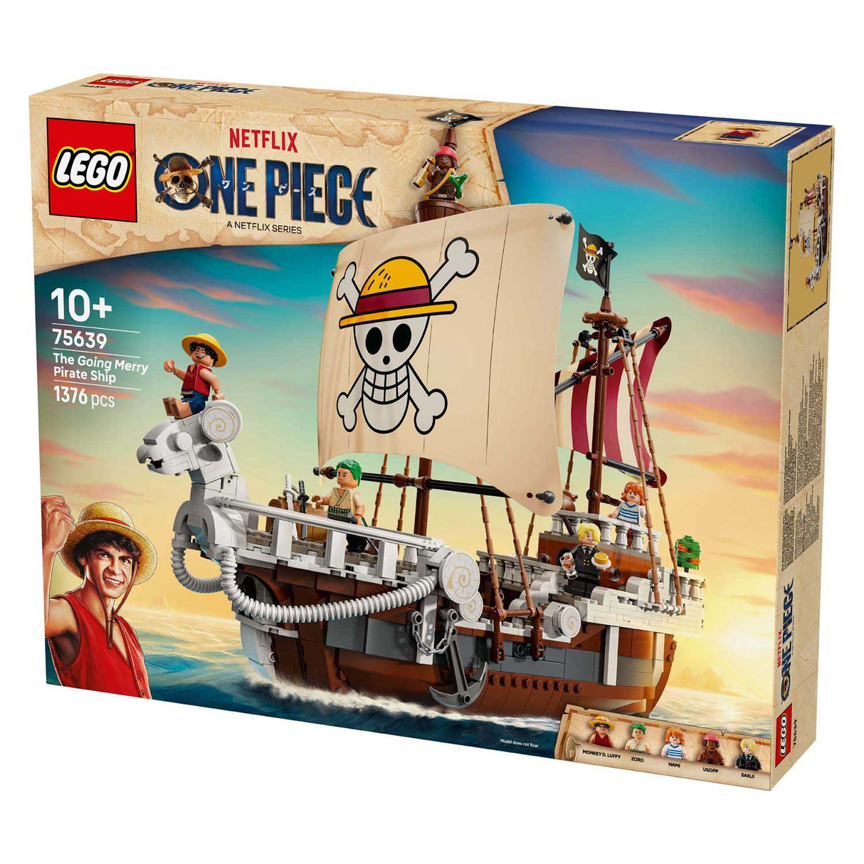 Lego ® one piece het piratenschip going merry bouwset - 75639
