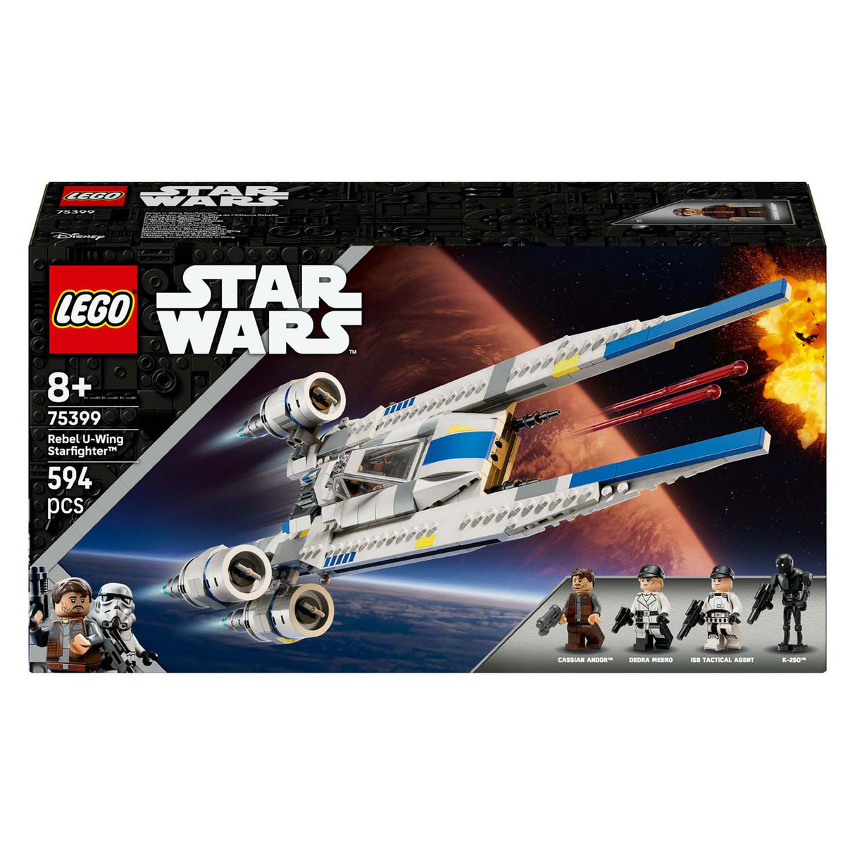 Lego ® star wars: andor™ rebel u-wing starfighter™ - 75399