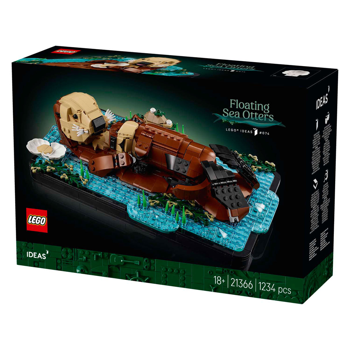 Lego ideas drijvende zeeotters - 21366