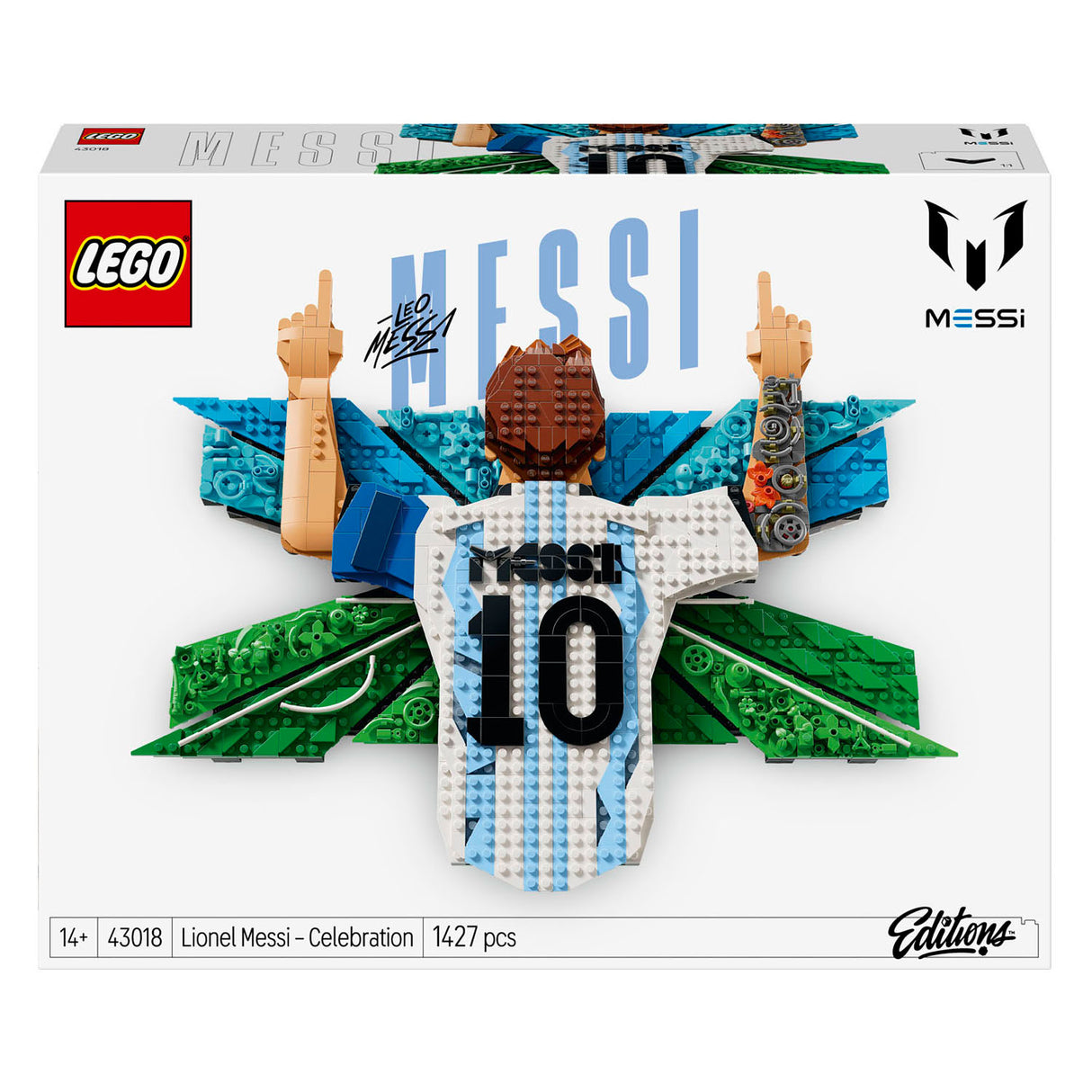 Lego editions 43018 lionel messi viering