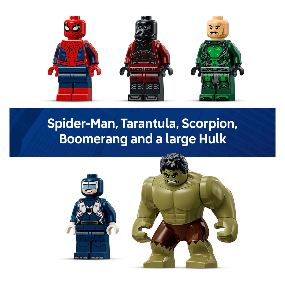 Lego super heroes 76350 spiderman tegen hulk