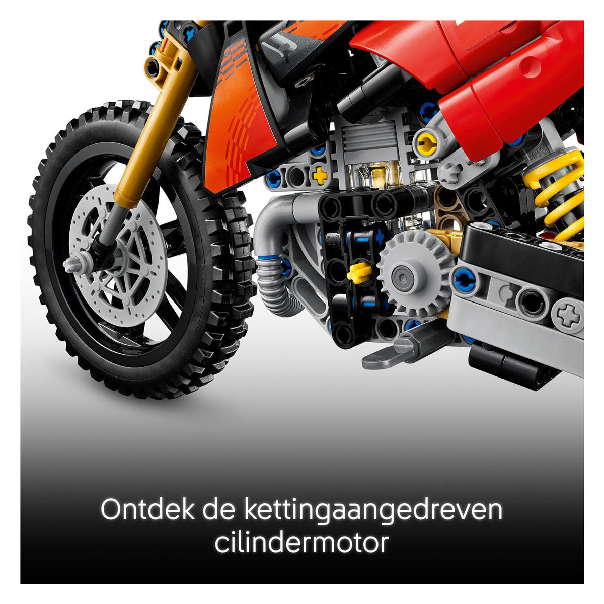 Lego technic ducati desmo450 mx factory motor speelgoed voor kinderen 42238