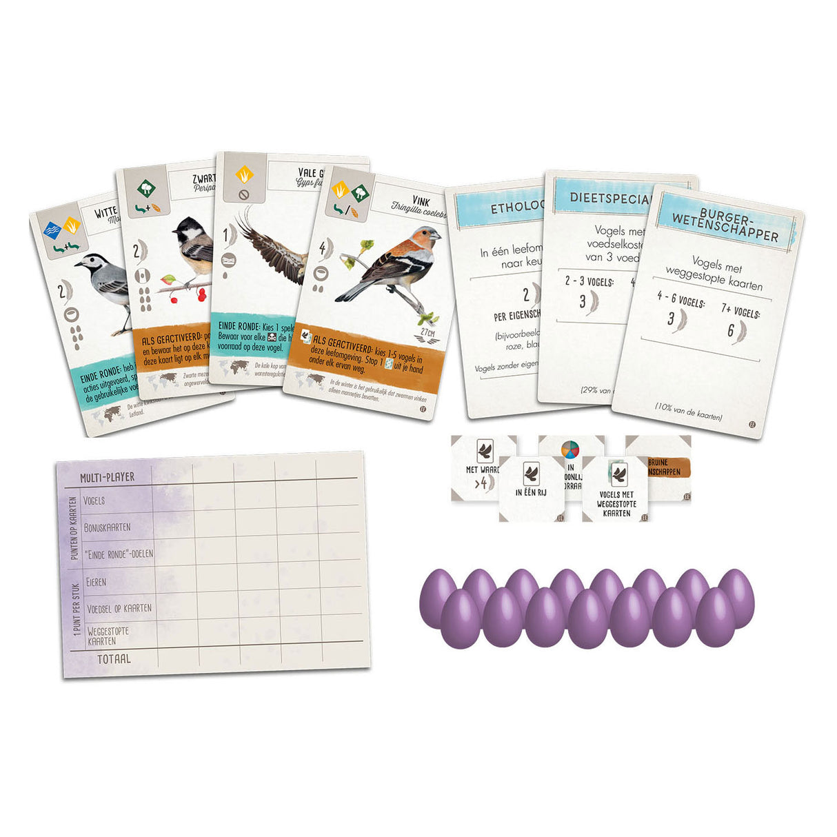999games 999 games wingspan uitbreiding: europa bordspel