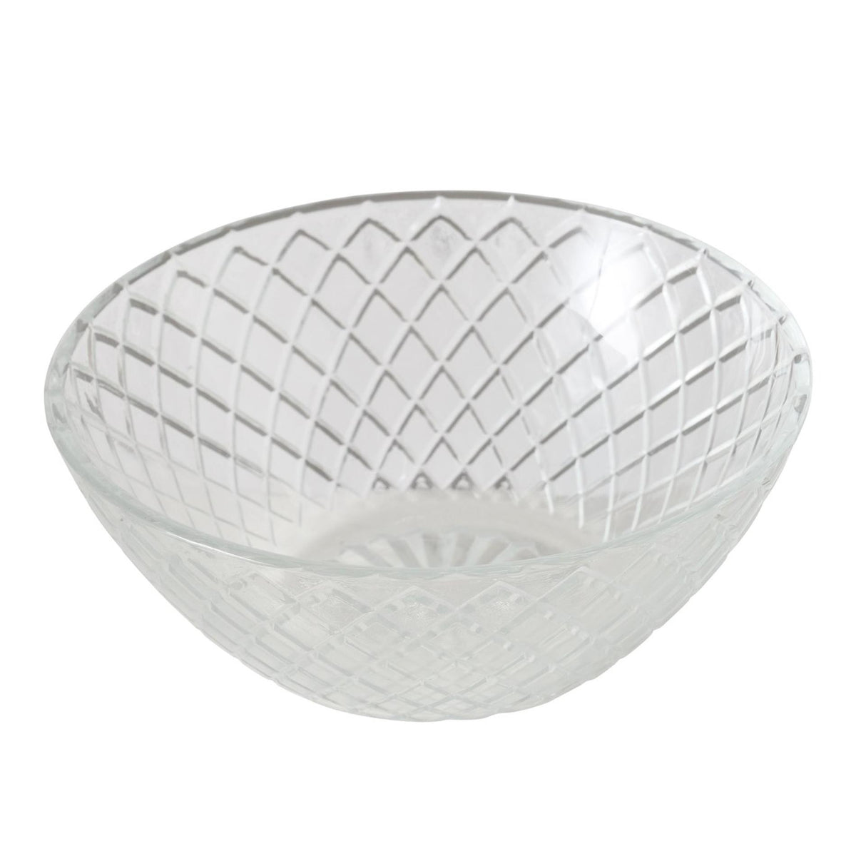 Boltze home schaal rond glas dia.13x5cm