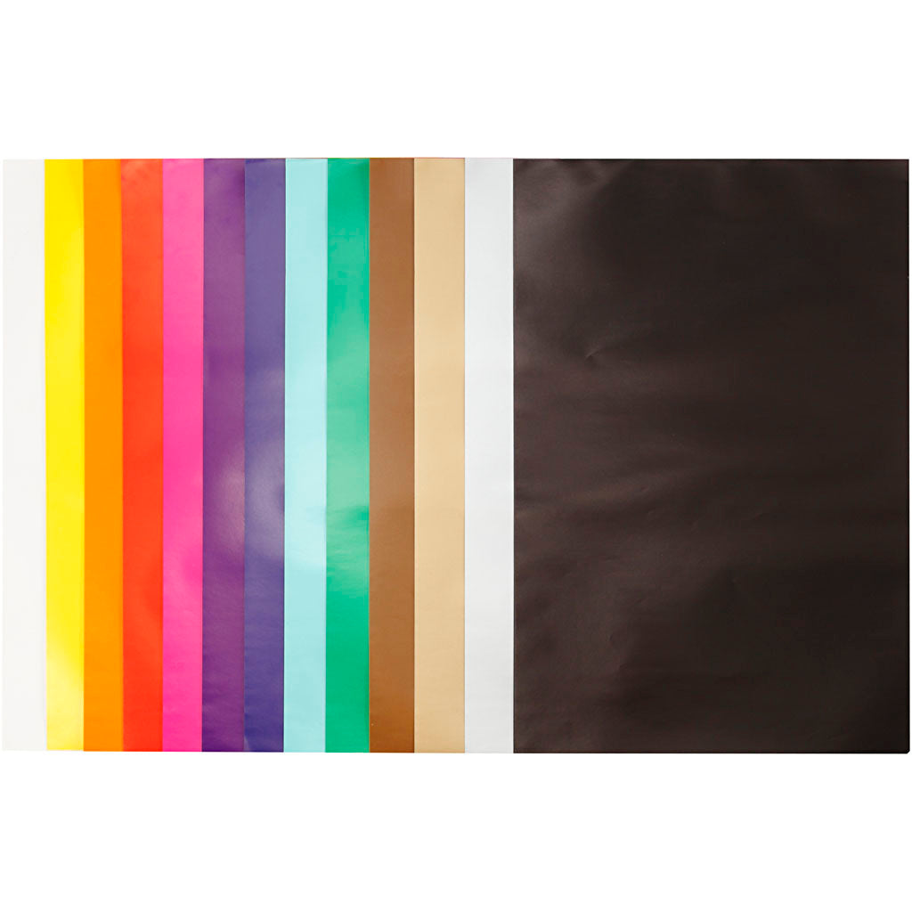 Creativ company https: www.cchobby.nl glanspapier-vel-24x32-cm-80-gr-diverse-kleuren-50-vel-1-doos