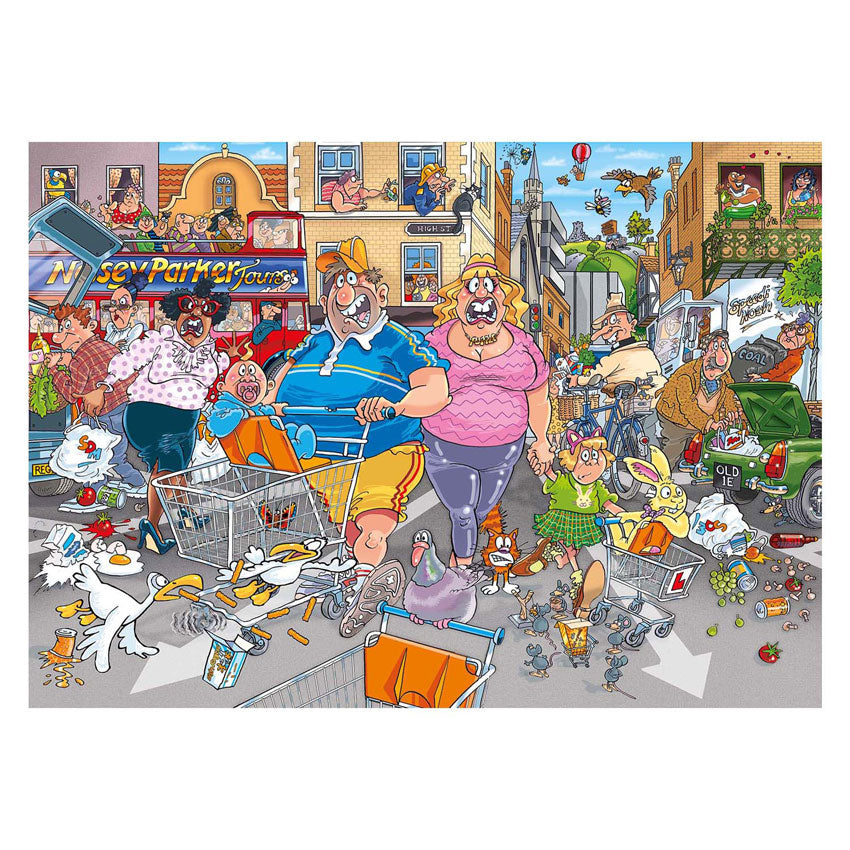Wasgij original 46 legpuzzel - buitenkansjes!, 1000st.