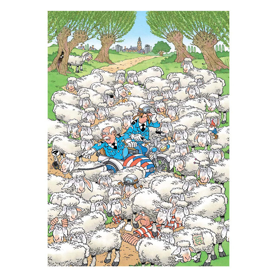 Jumbo jan van haasteren legpuzzel expert 7 - lam gelegd, 500st.