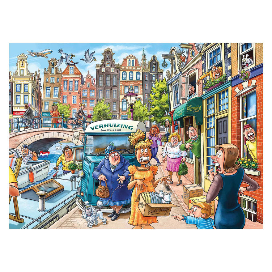 Wasgij original 45 - verhuisdag! - 1000 stukjes puzzel - legpuzzel