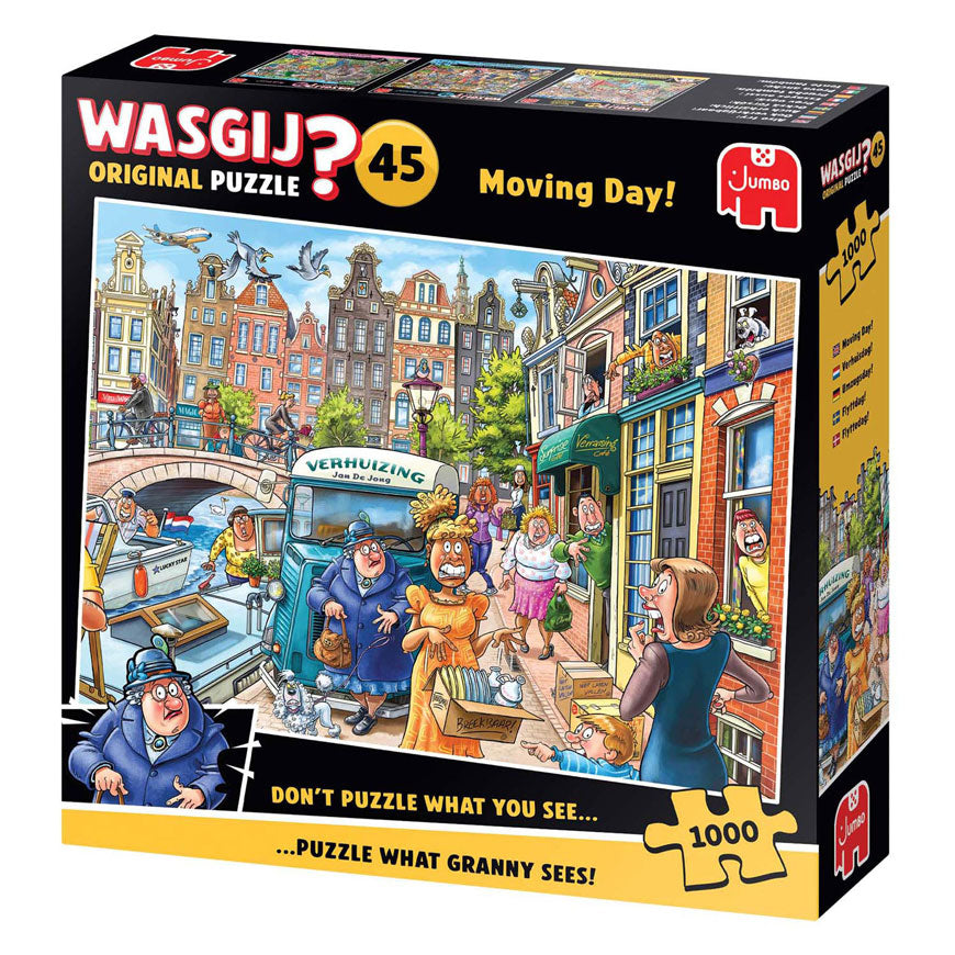 Wasgij original 45 - verhuisdag! - 1000 stukjes puzzel - legpuzzel