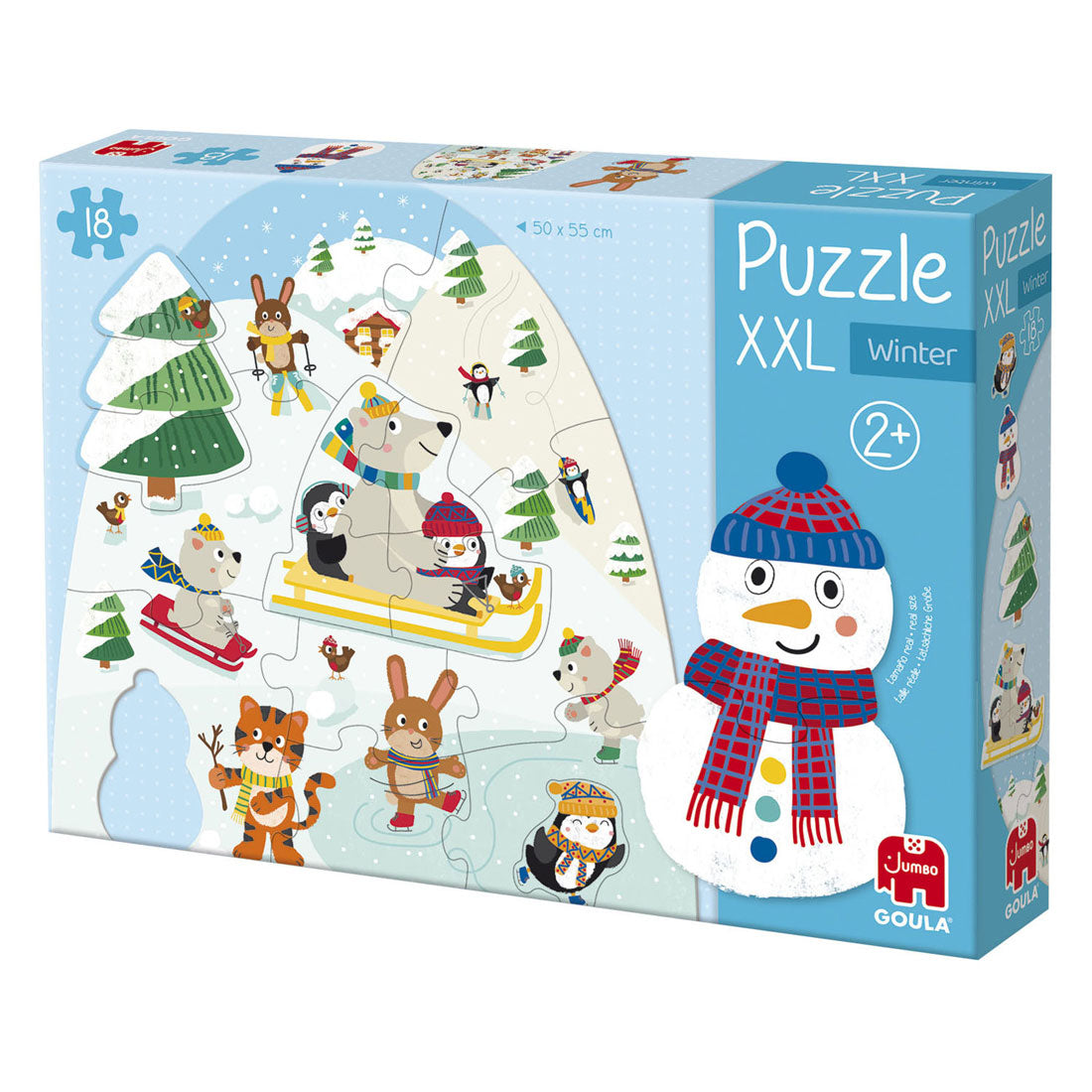 Jumbo goula puzzel xxl winter - 18st.