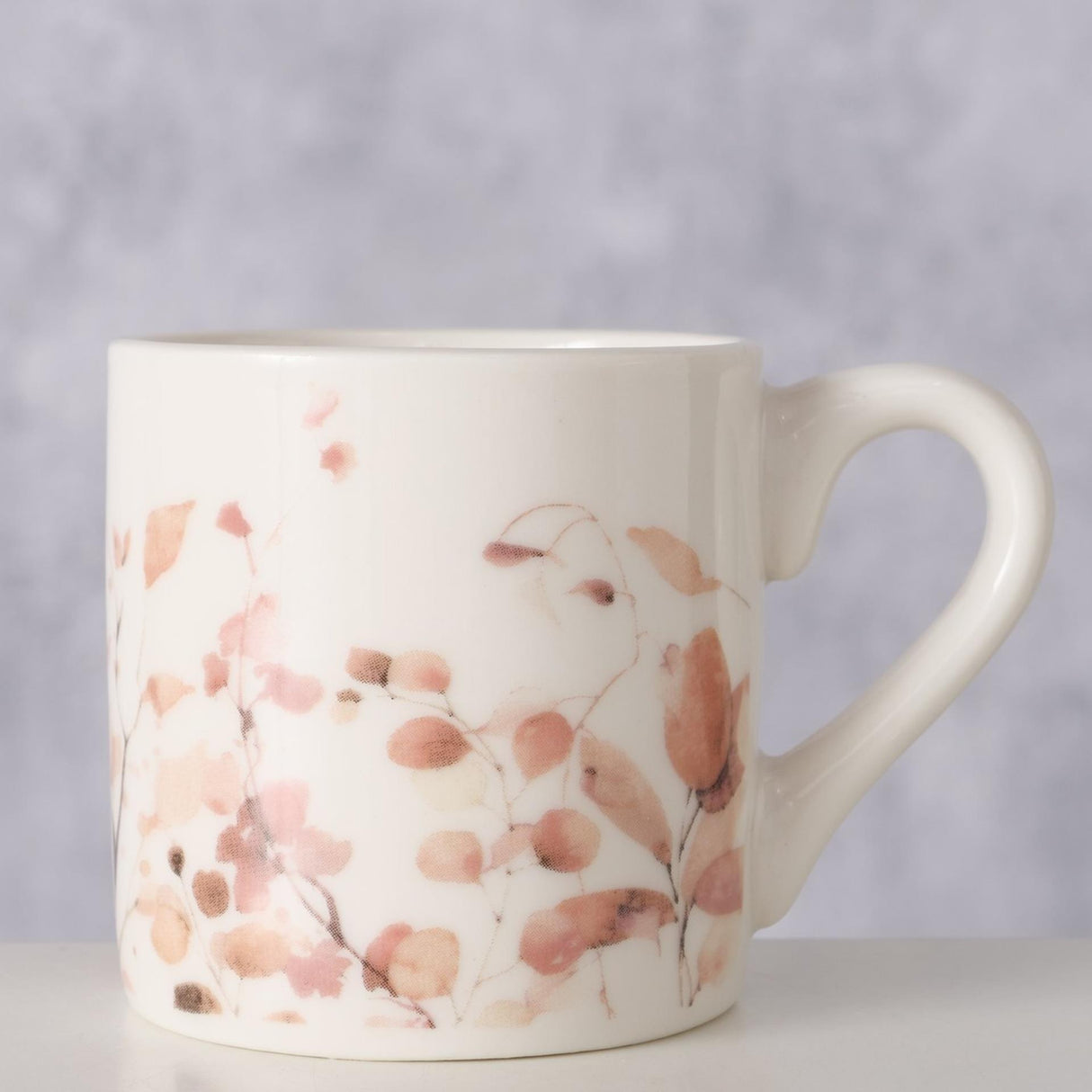 Boltze home beker espresso bladmotief h6cm