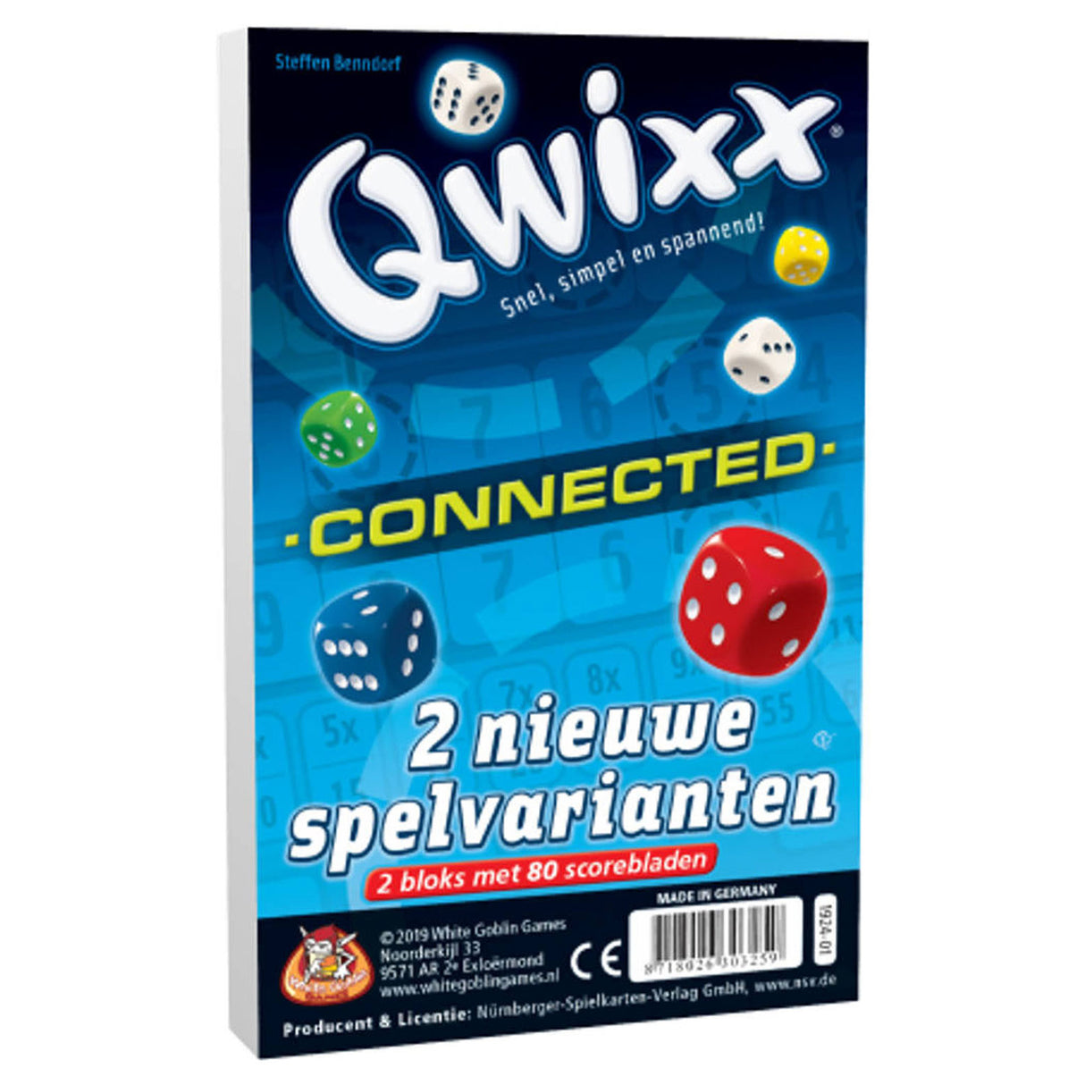 White goblin games qwixx uitbreiding - connected