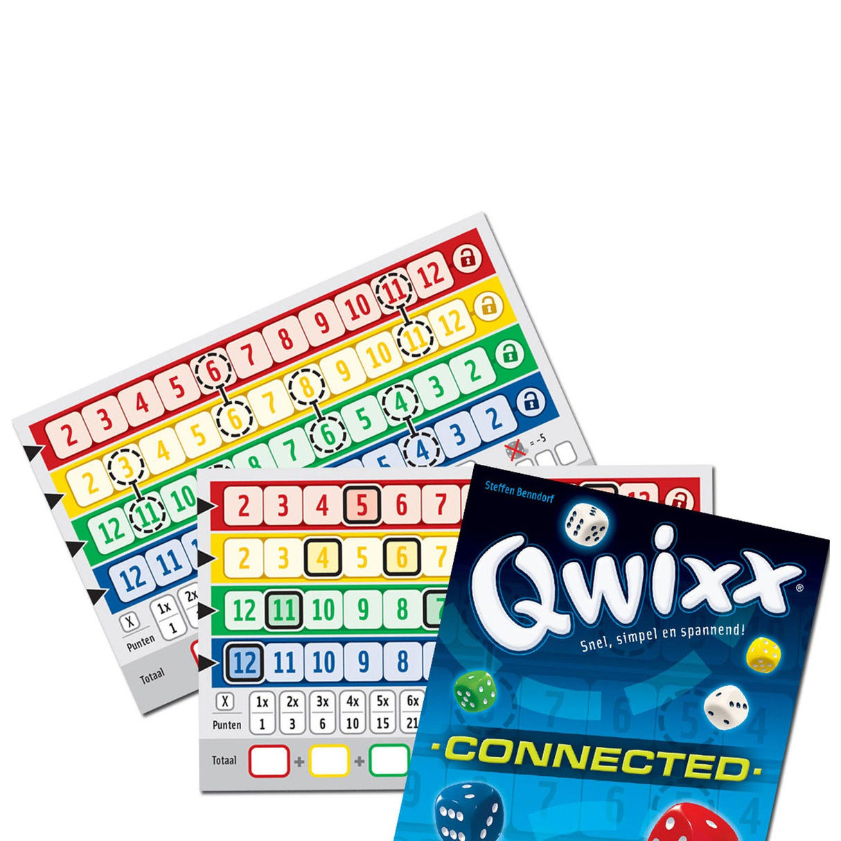 White goblin games qwixx uitbreiding - connected