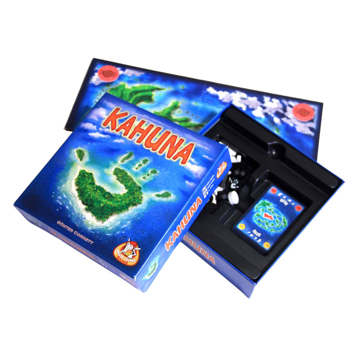 White goblin games - kahuna - 2 persoonsspel - 2 spelers - tactisch spel - 30 minuten - vanaf 10 jaar