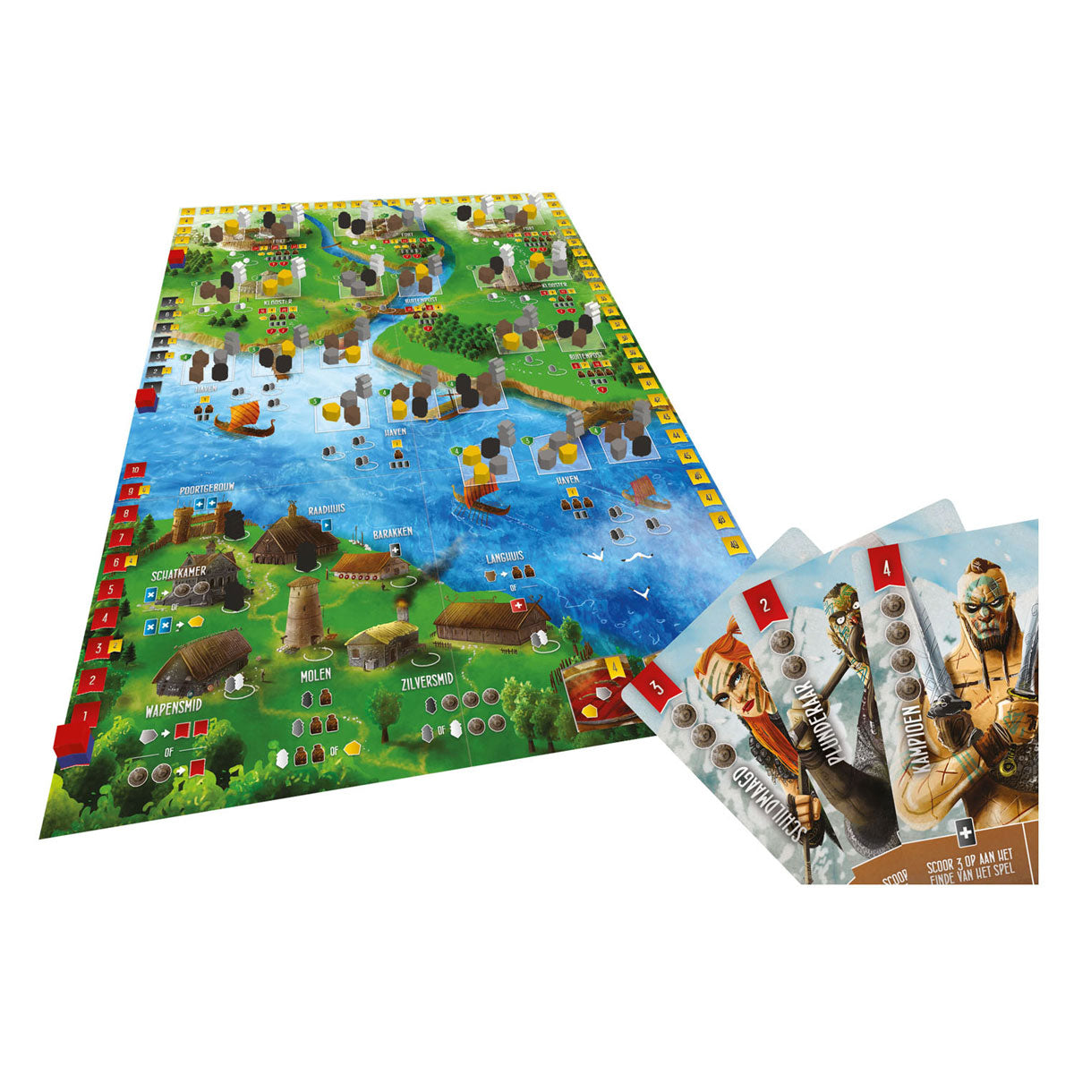 White goblin games - rovers van de noordzee - expertspel - 2 tot 4 spelers - 60 minuten - vanaf 12 jaar