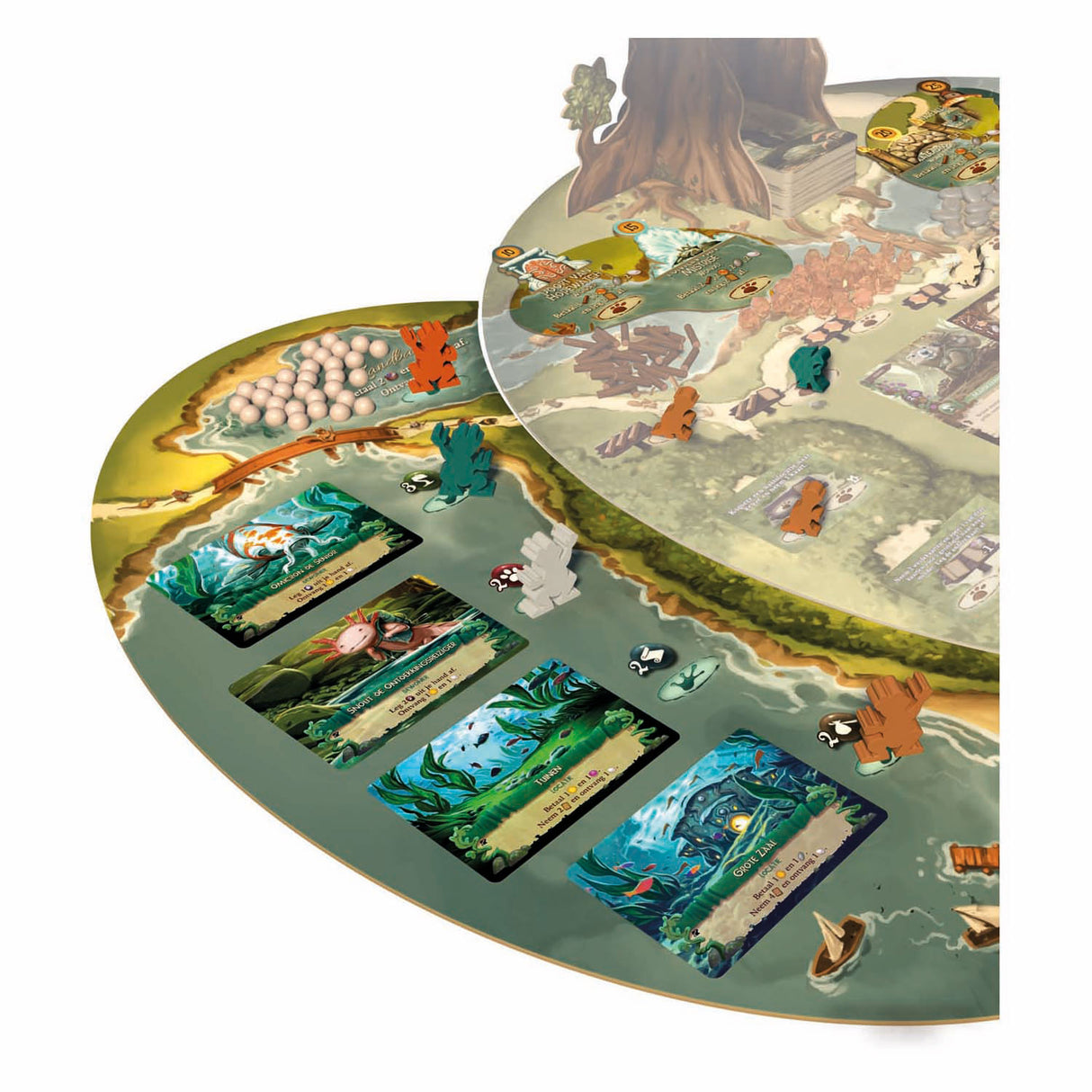 White goblin games everdell: pearlbrook bordspel (nederlands, uitbreiding, 1 - 4 spelers, 60 minuten, vanaf 10 jaar)