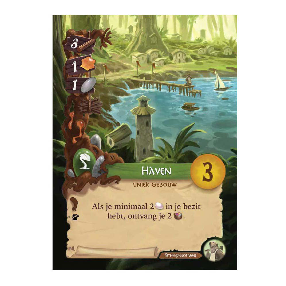 White goblin games everdell: pearlbrook bordspel (nederlands, uitbreiding, 1 - 4 spelers, 60 minuten, vanaf 10 jaar)