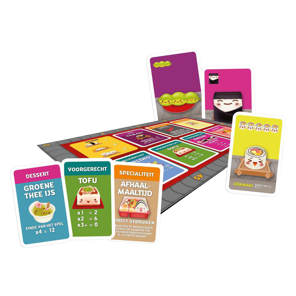 White goblin games sushi go party - uitgebreid kaartspel voor de hele familie