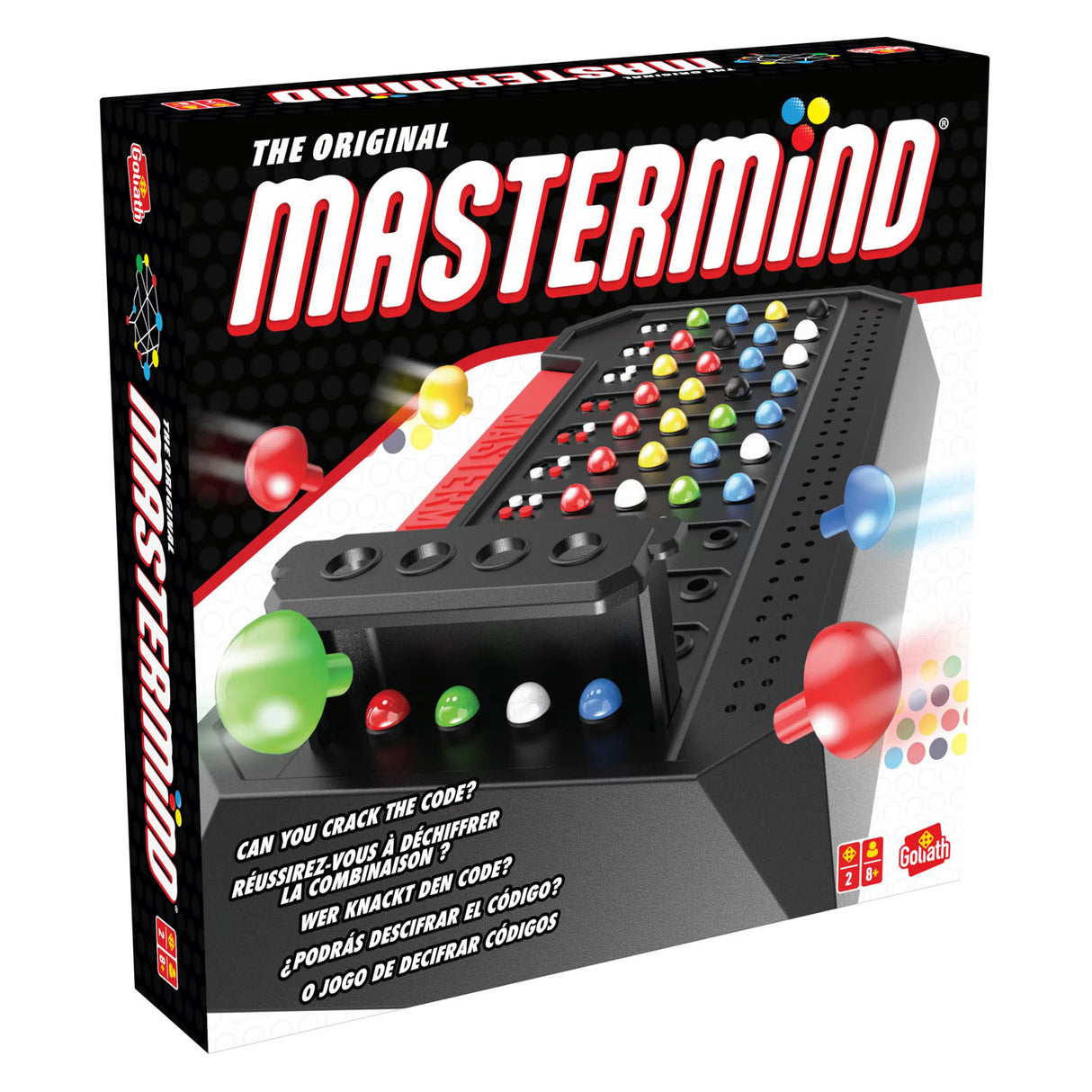 Goliath mastermind classic - denkspel - 2 spelers - code kraken