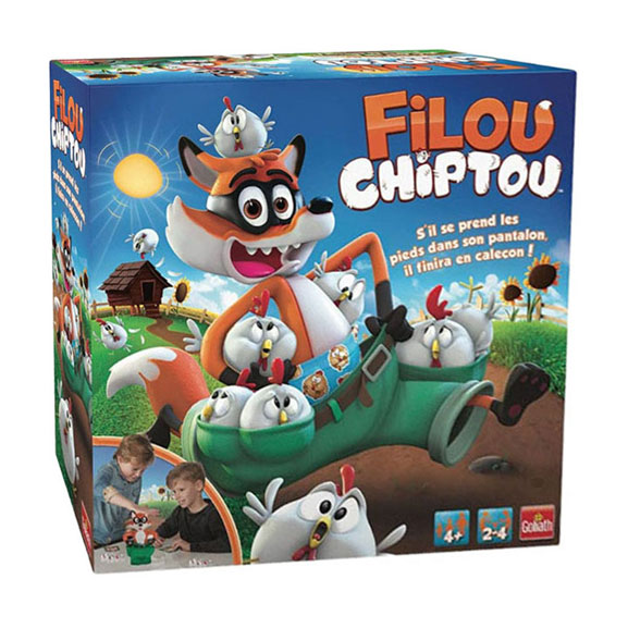 Goliath games goliath filou chiptou juniorspel - franstalig