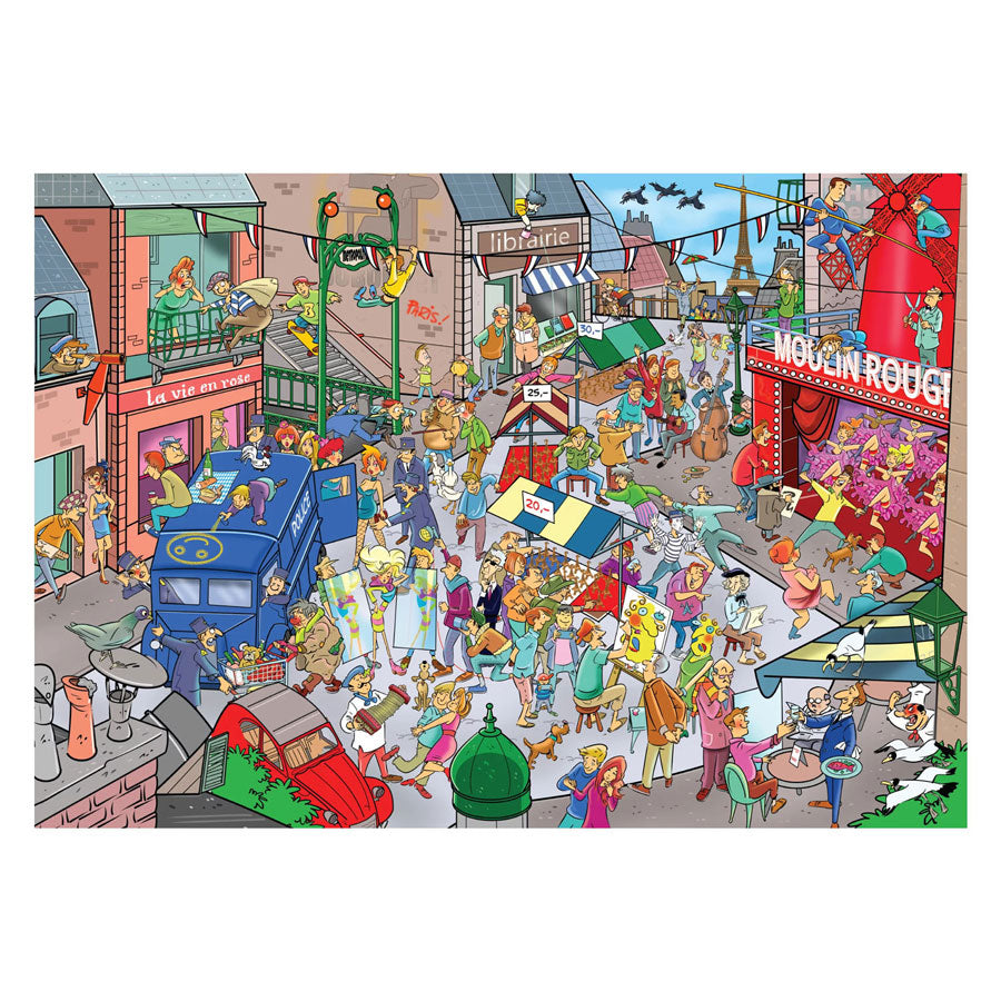 Goliath games golitath that's life city edition: parijs legpuzzel - 1000st.