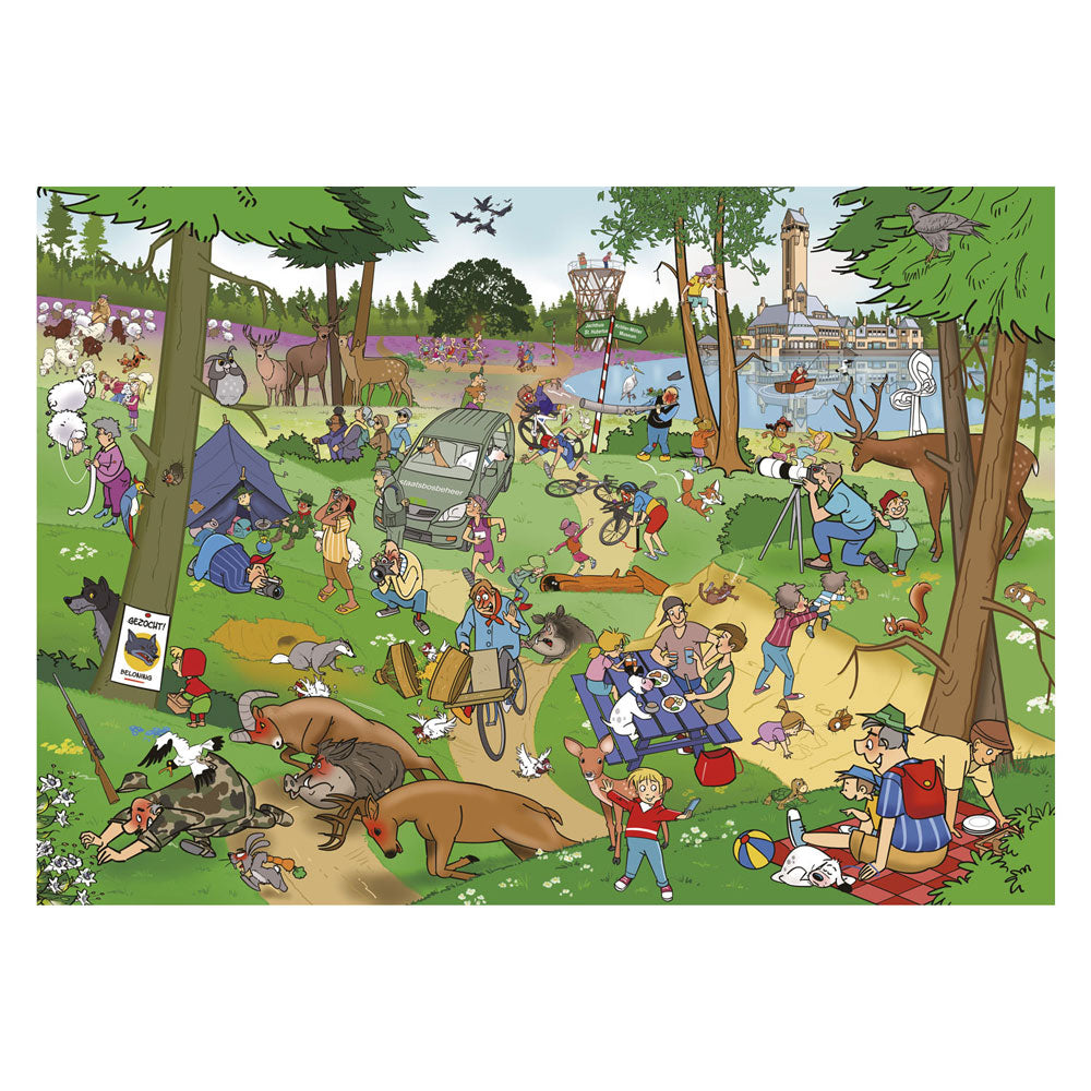 Goliath games goliath that's life hollandse editie: de veluwe legpuzzel - 1000st.