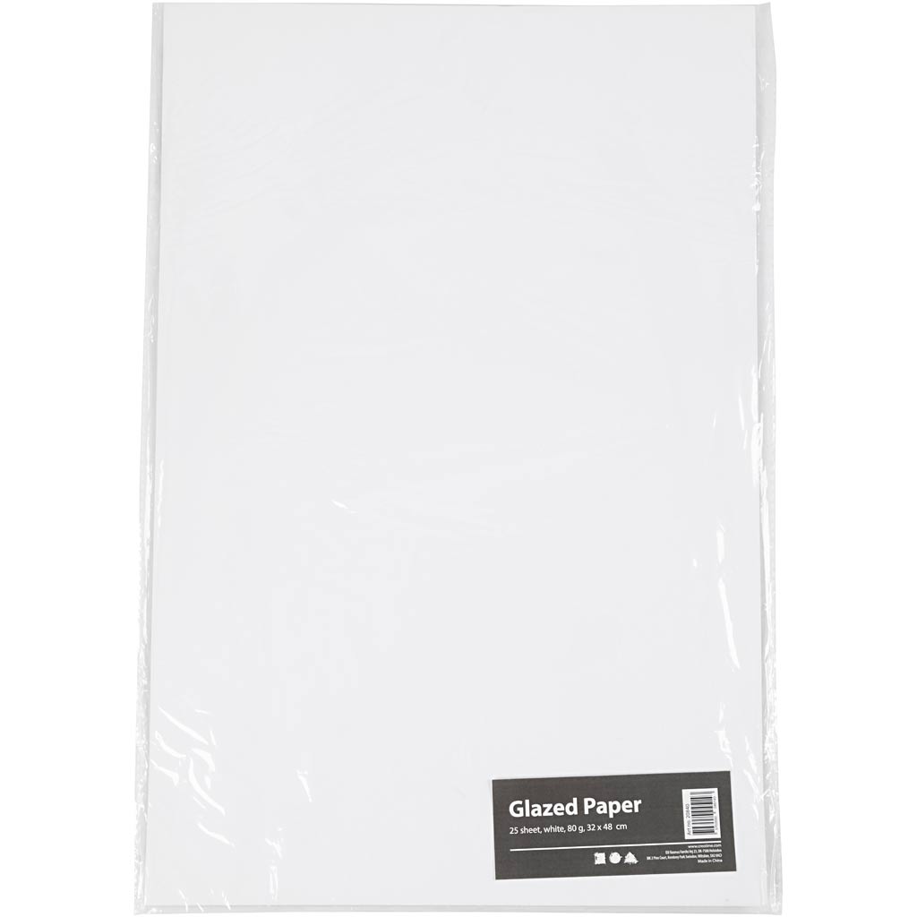 Https: www.cchobby.nl glanspapier-vel-32x48-cm-80-gr-wit-25-vel-1-doos