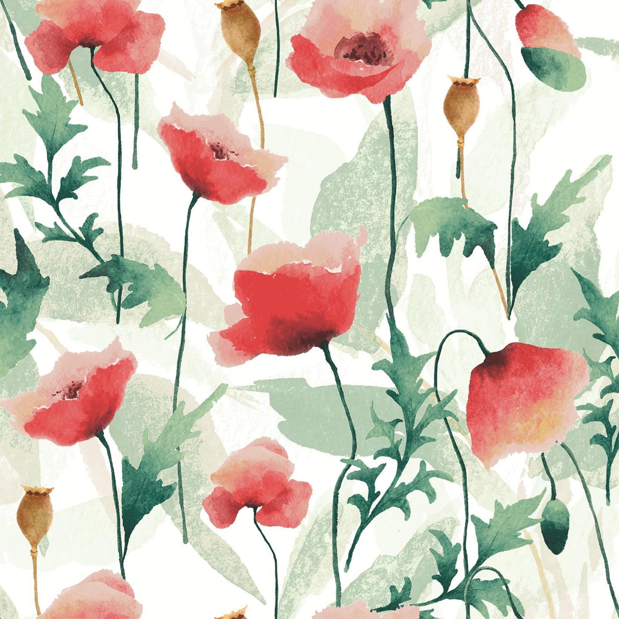 Duni servetten poppys delight 33x33cm