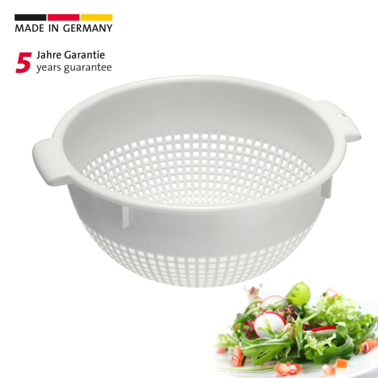Westmark vergiet kunststof ø24cm wit