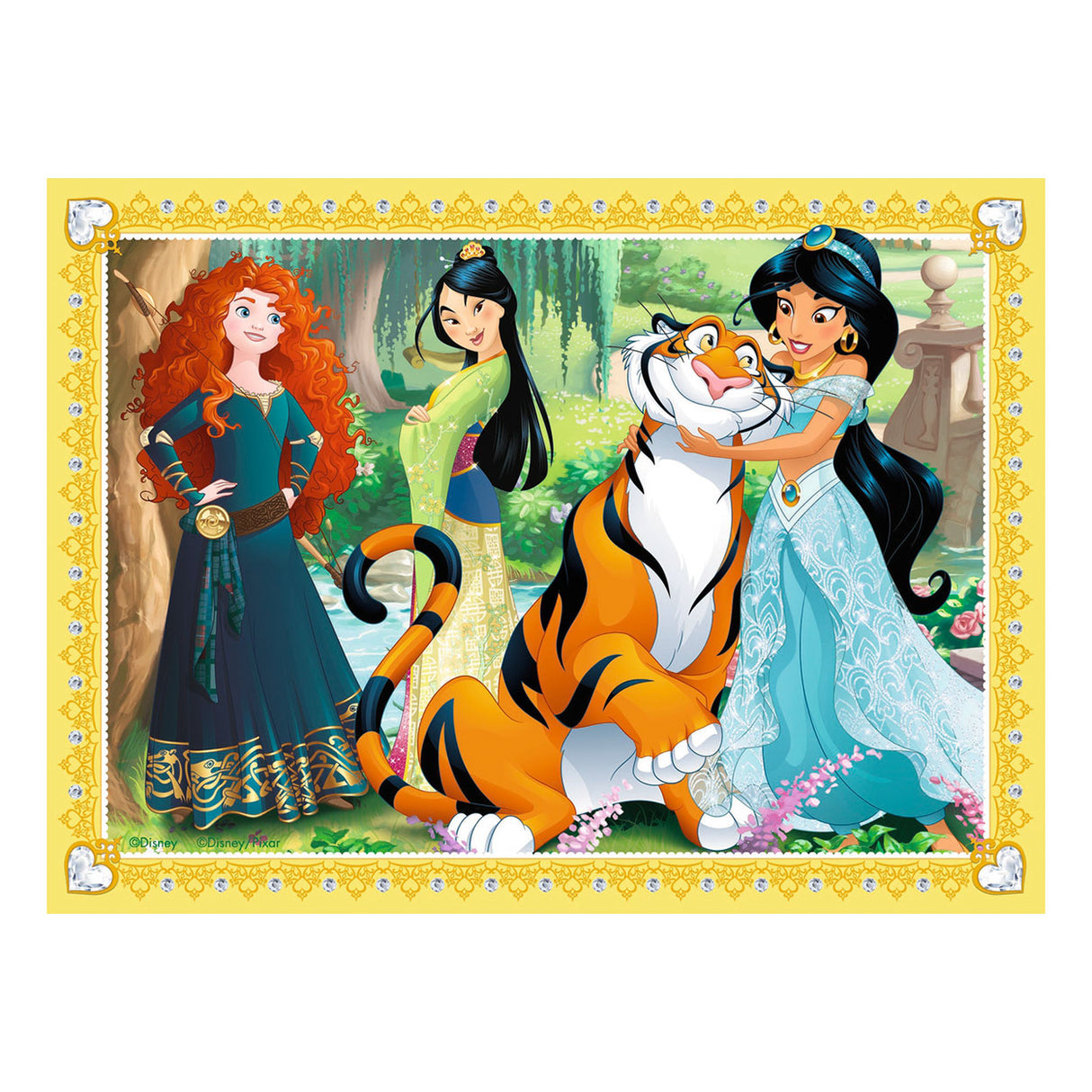 Ravensburger puzzel disney princess - 12+16+20+24 stukjes - kinderpuzzel