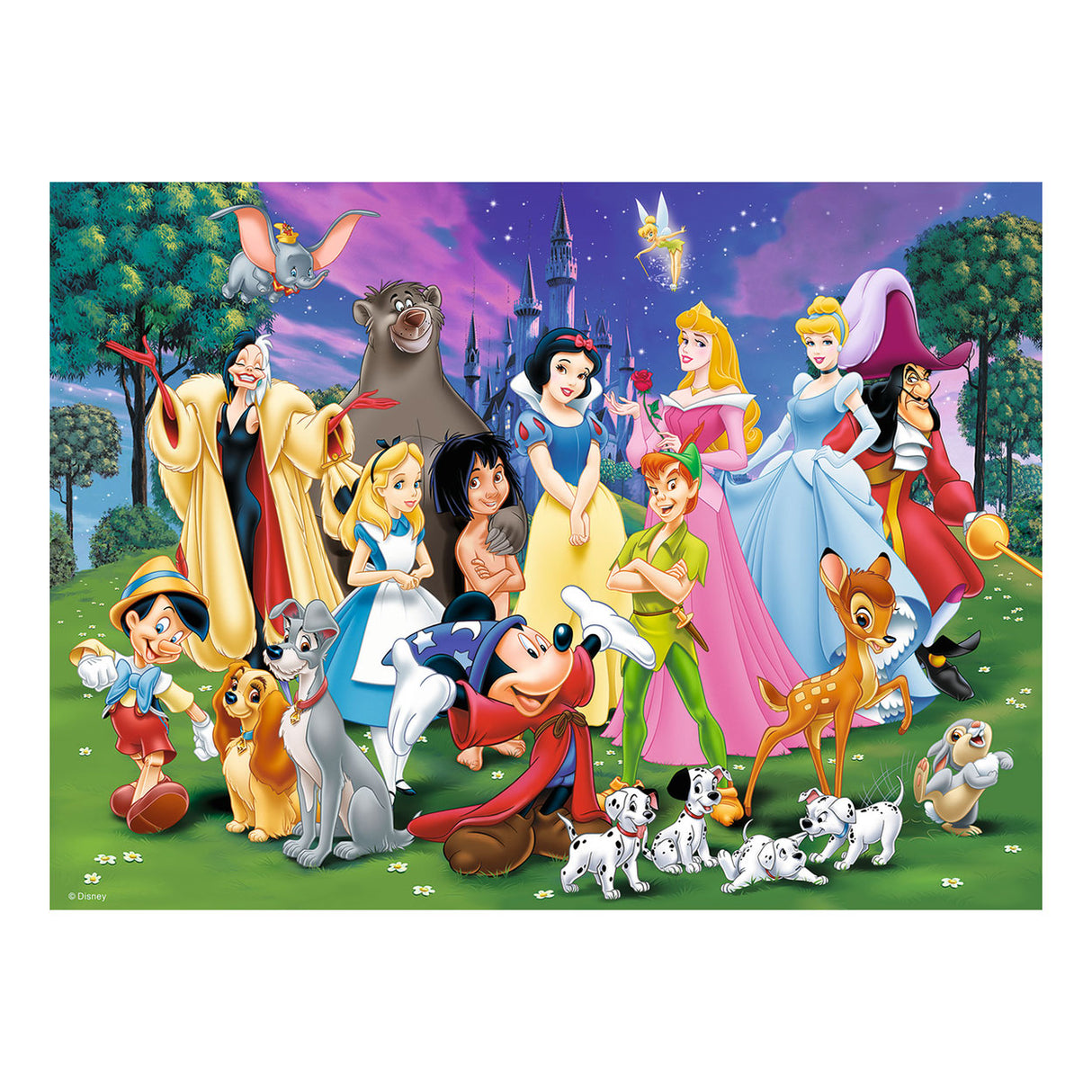 Ravensburger puzzel disney's lievelingen 200pcs xxl 8+