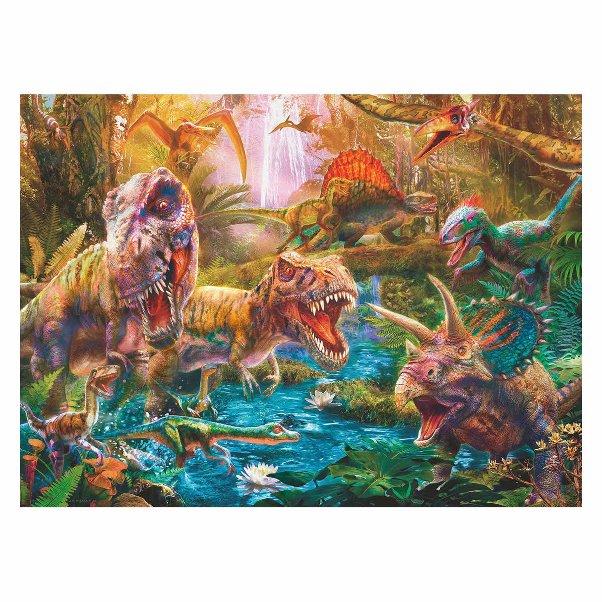 Ravensburger puzzel dinosaurussen, 150st. xxl