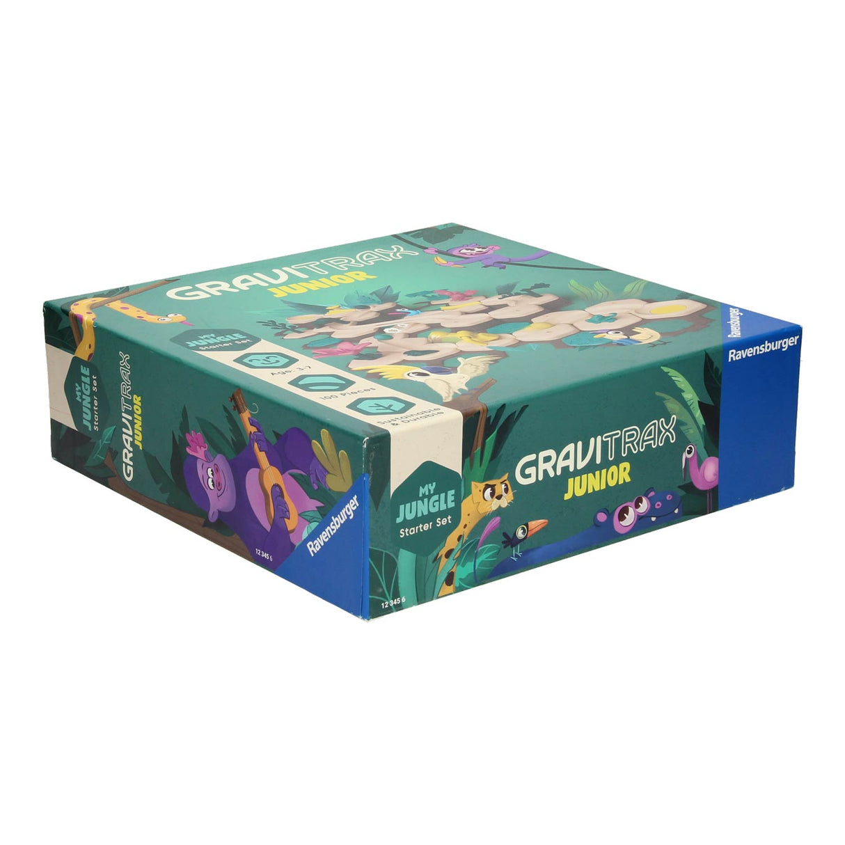 Gravitrax ravensburger - junior starter-set l – jungle thema