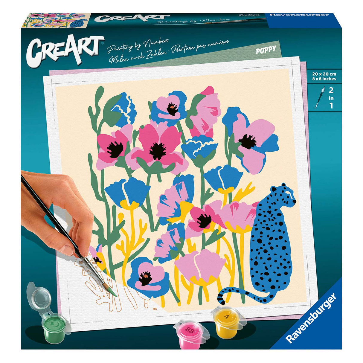 Ravensburger schilderen op nummer - poppy