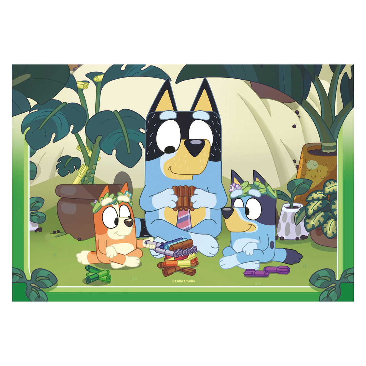Ravensburger puzzel bluey 2x24pcs