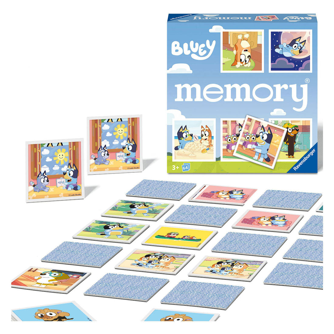 Ravensburger memory bluey memory bluey