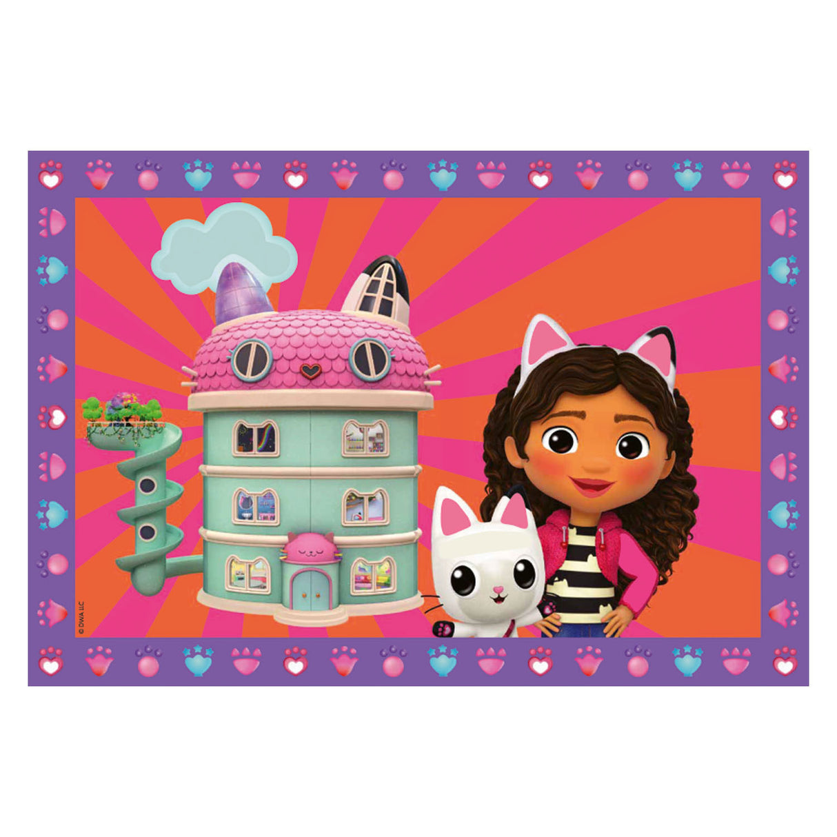 Ravensburger creart schilderen op nummer - gabby's poppenhuis