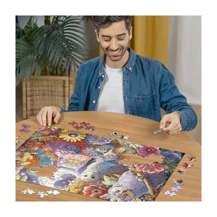 Ravensburger puzzel night owl hoot - legpuzzel - 300 large format stukjes