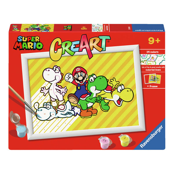 Ravensburger creart super mario - schilderen op nummer
