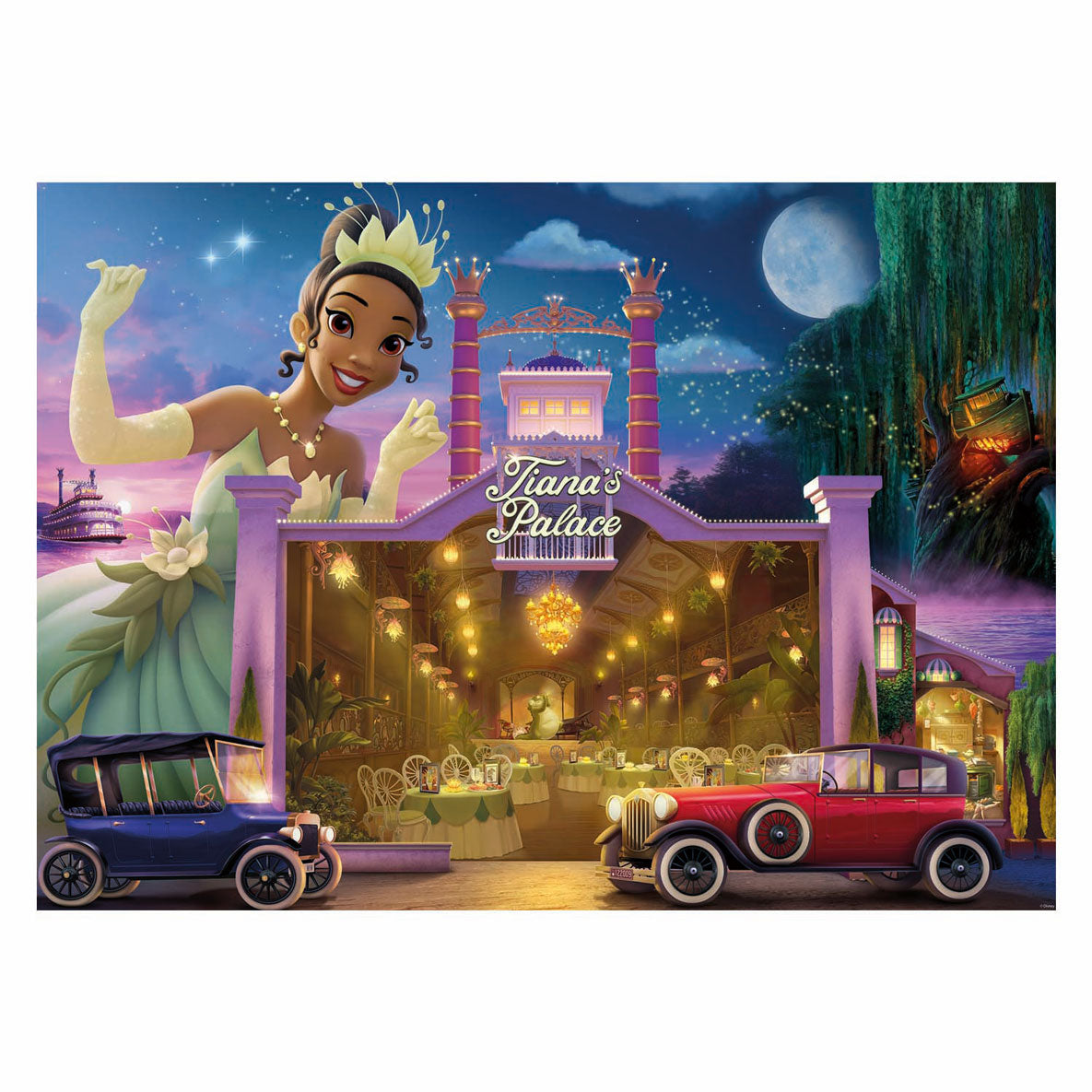 Ravensburger puzzel - disney castles: tiana - 1000 stukjes