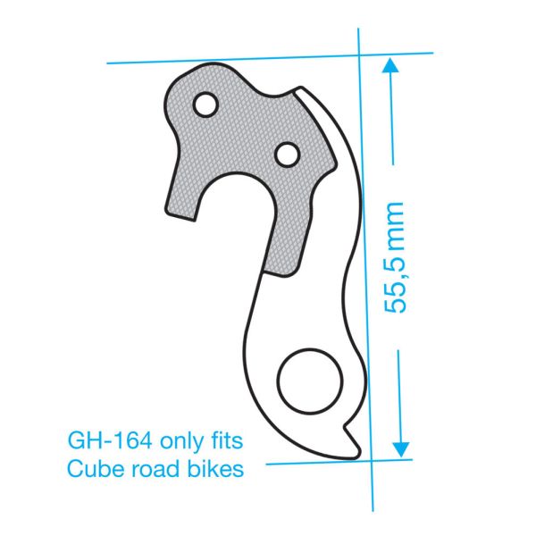 Union derailleurpad GH-164 Cube