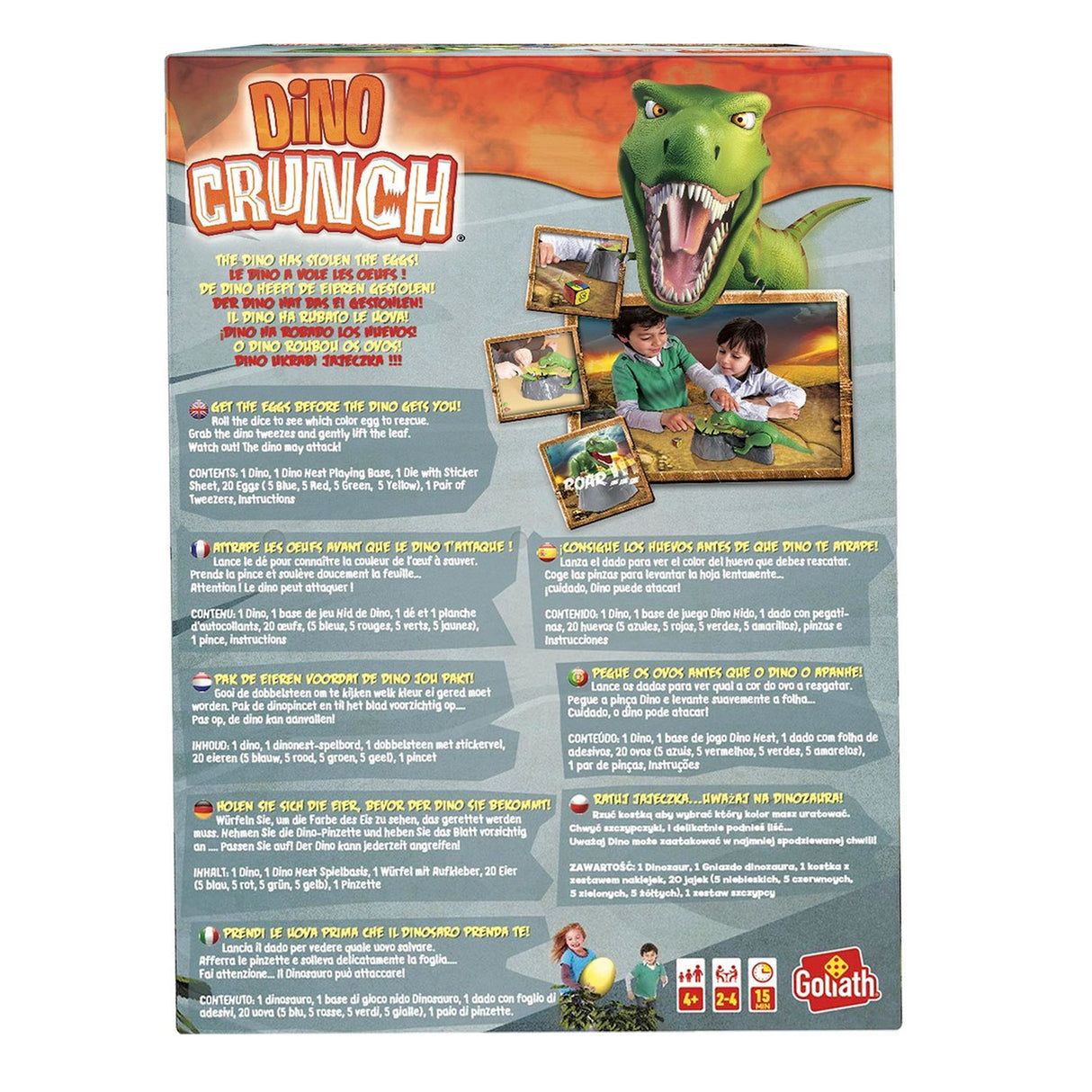 Goliath games goliath goliath dino crunch meal behendigheidsspel