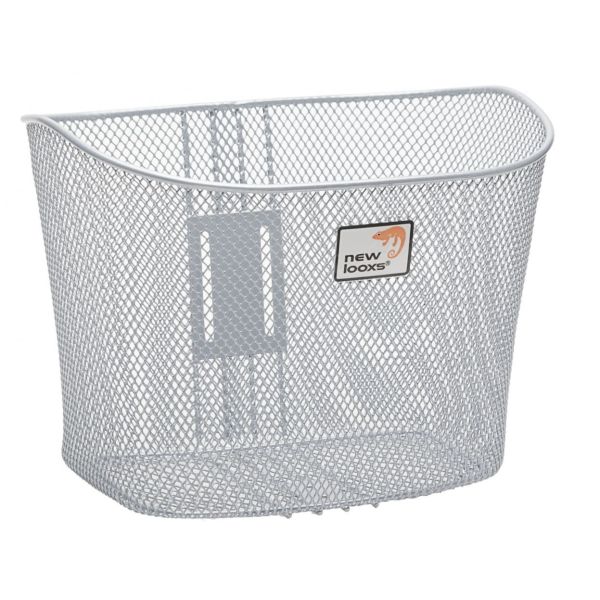 fietsmand Toscane voor 19 liter zilver