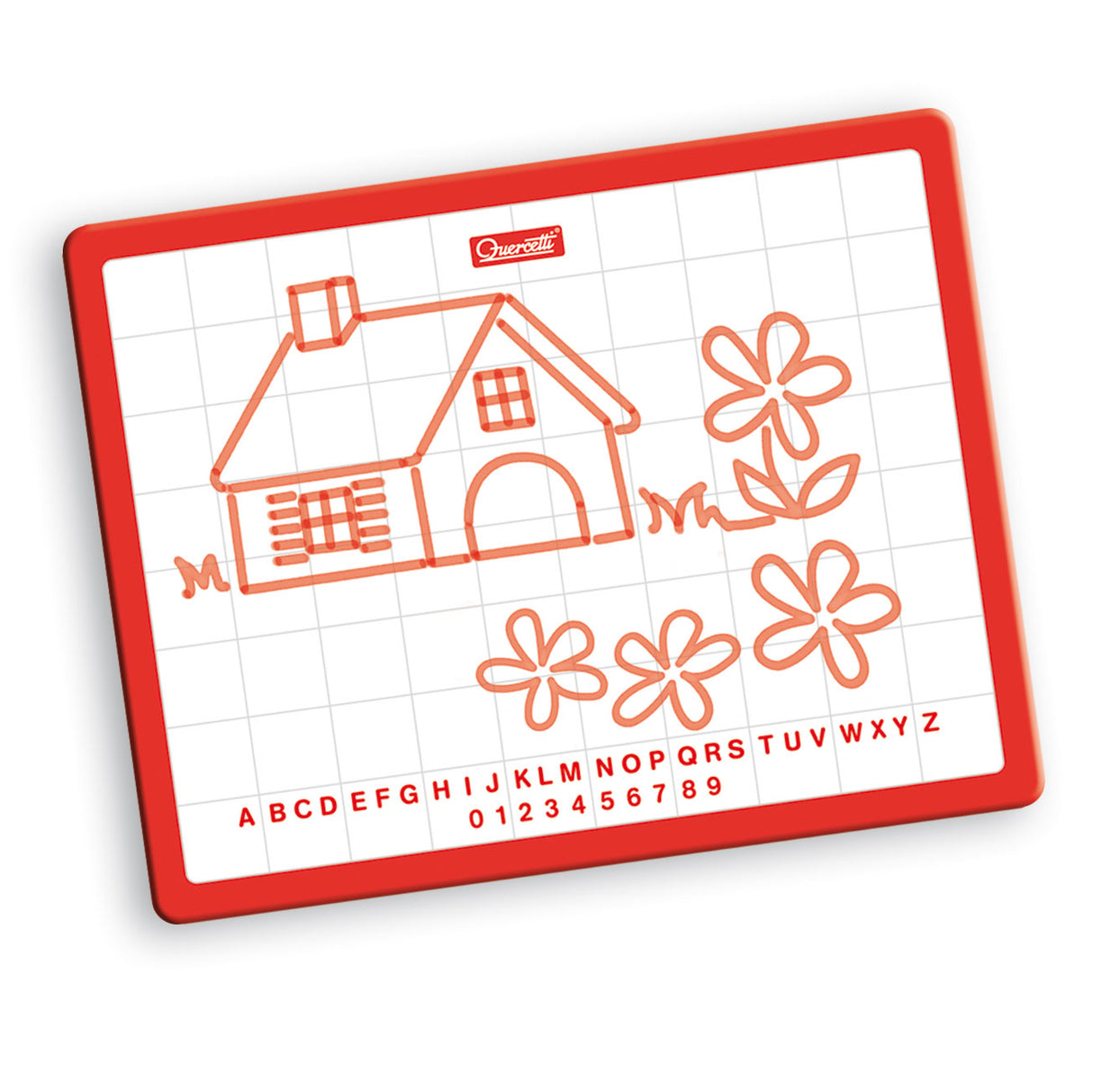 Quercetti magneetbord incl. cijfer magneten, 53dlg.