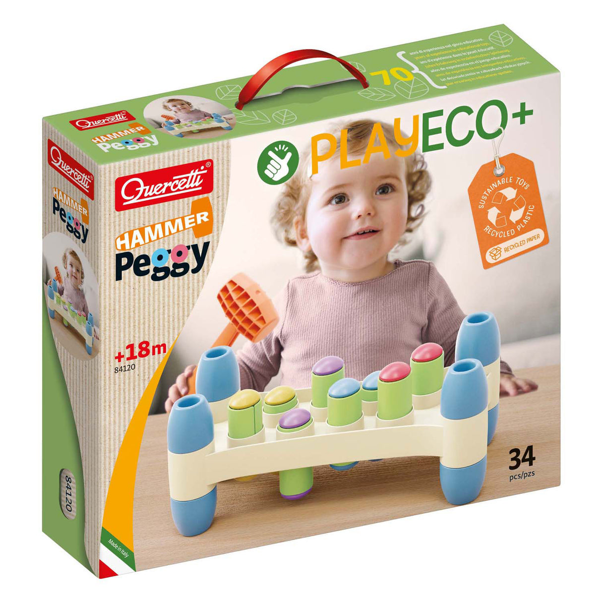 Quercetti play eco peggy hamerbank