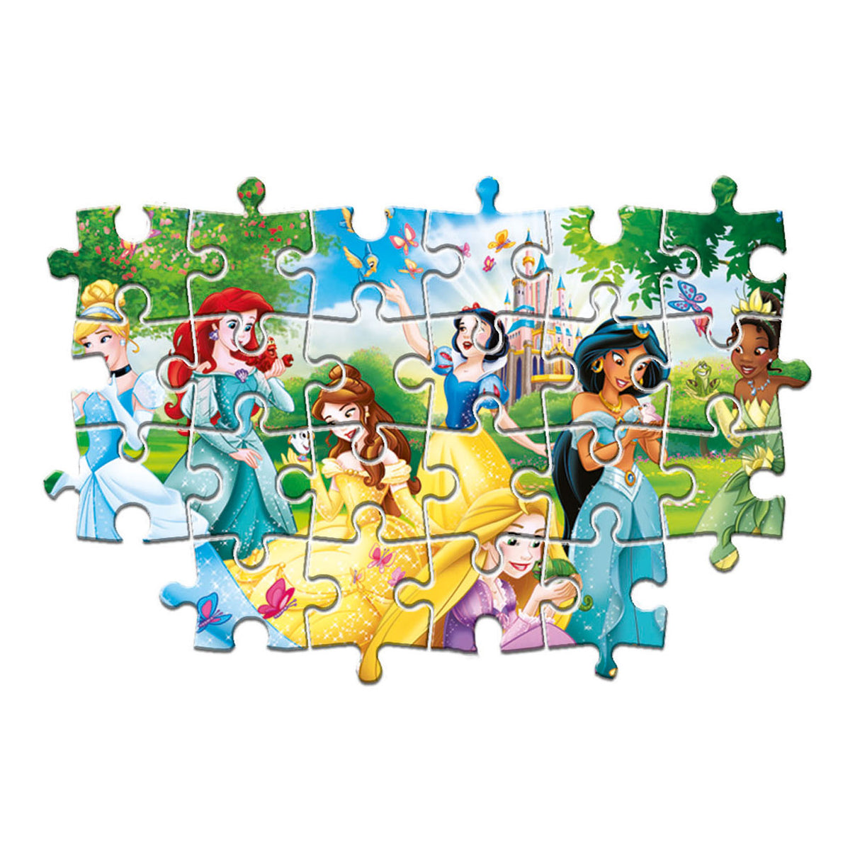 Disney hercegnők clementoni maxi puzzel disney princess, 60st.