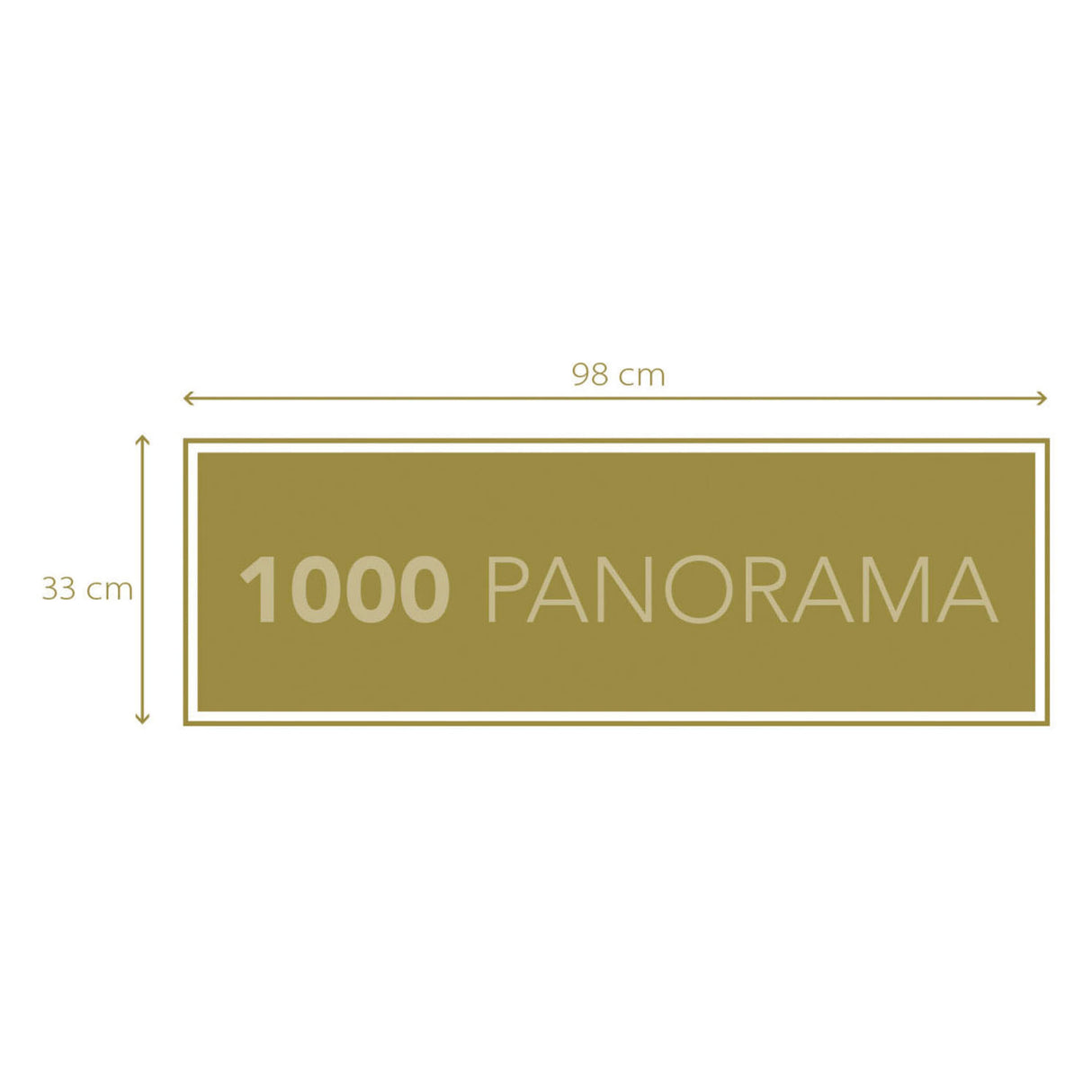Clementoni Panorama Legpuzzel Disney Prinses, 1000st.
